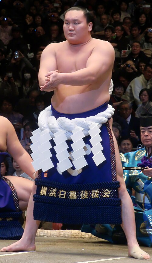 Hakuhō in January 2012