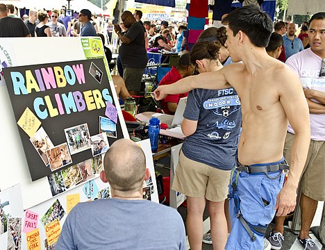 "Handsome_asian_climber_01_-_DC_Capital_Pride_street_festival_-_2013-06-09_(9007894205).jpg" by User:File Upload Bot (Magnus Manske)