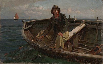 Fisker fra Rügen ή Ψαράδες από το Ρύγκεν, (1882).