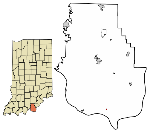 File:Harrison County Indiana Incorporated and Unincorporated areas Laconia Highlighted 1840644.svg