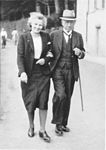 Max Ulrich Schoop und seine zweite Frau Frieda Neininger.