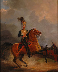 Henry Paget, 1st Marquess of Anglesey, at the Battle of Waterloo. Henry William Paget 00.jpg