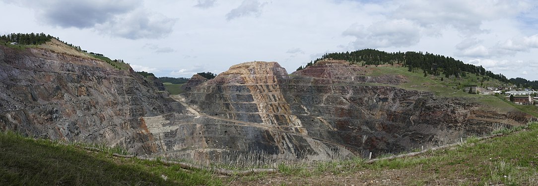 Open Pit Mine in Lead, South Dakota