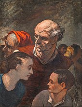 Honoré Daumier - A barikádokon (Család a barikádokon) - Google Art Project.jpg