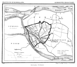 Hoogvliet in 1866.