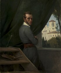 Self-Portrait in Rome 1832, 克利夫兰艺术博物馆