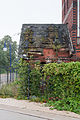 Deutsch: Wasserturm der Hubbrücke in Magdeburg-Altstadt, Detailansicht. This is a photograph of an architectural monument. It is on the list of cultural monuments of Magdeburg.