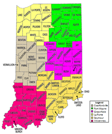 INDOT districts map INDOT districts.png