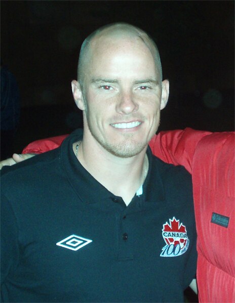 Hume after a match with Canada in 2012