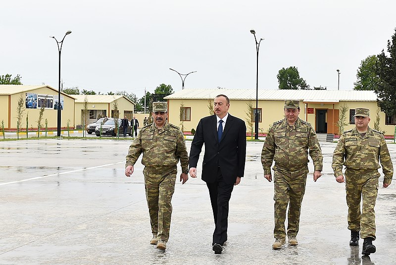 File:Ilham Aliyev visited military unit in Tartar district 2.jpg