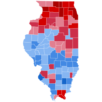 Illinois Presidential Election Results 1864.svg