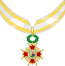 Insignia of the Commander Grade of the Order of Isabella the Catholic.svg