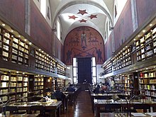 Imagen de la sala de lectura de la Biblioteca Iberoamericana Octavio Paz