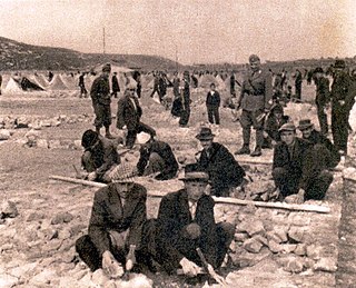 <span class="mw-page-title-main">Rab concentration camp</span> Concentration camp run by Italy during WWII