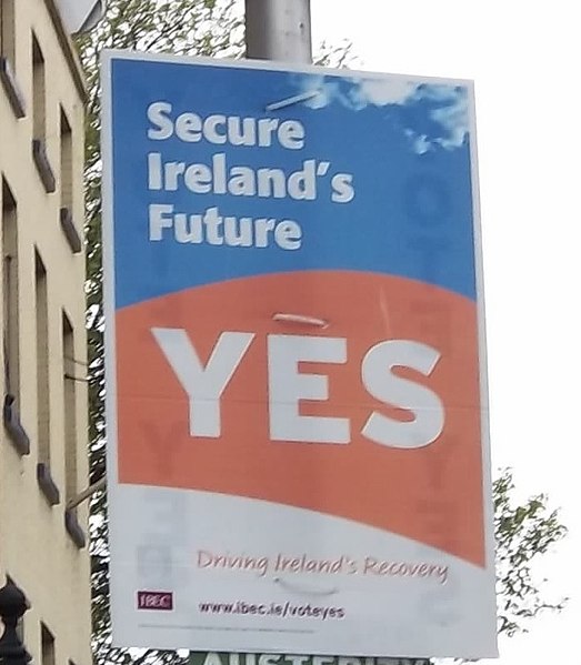 File:Irish Fiscal Compact referendum posters by IBEC.jpg