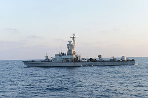 Israel Navy Strike Gaza from the Sea (14738072664) .jpg