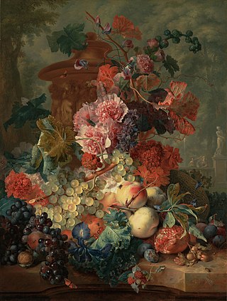 <span class="mw-page-title-main">Jan van Huysum</span> Dutch still-life painter (1682–1749)