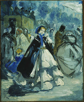 Scène de rue, huile sur toile, The Phillips Collection
