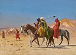 Миниатюра для Файл:Jean-Léon Gérôme - Riders Crossing The Desert (1870) HQ.jpg