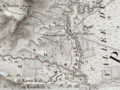 1799 mappa (dettaglio) di Pierre Jacotin