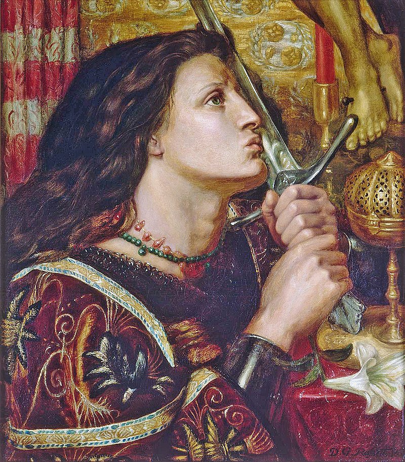 File:Joan of Arc Kissing the Sword of Deliverance.jpg - Wikipedia.