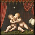 Joos van Cleve - Holy Infants Kissing.jpg