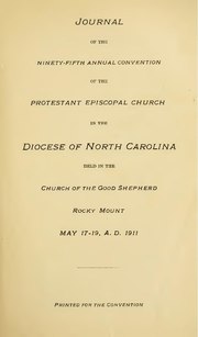 Miniatuur voor Bestand:Journal of the ... annual convention of the Protestant Episcopal Church in the state of North Carolina (serial) (IA journalofannualc95epis).pdf