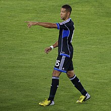 The San Jose Earthquakes selected Justin Morrow 28th overall. The 2012 MLS All-Star was named to the 2019 MLS Best XI. Justin Morrow.jpg