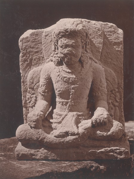 File:KITLV 87695 - Isidore van Kinsbergen - Hindu-Javanese sculpture coming from the Dijeng plateau - Before 1900.tif