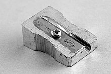  2 Pieces Carpenter Long Point Manual Pencil Sharpener