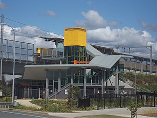 <span class="mw-page-title-main">Kallangur railway station</span> Railway station in Queensland, Australia