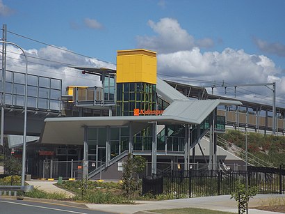 Kallangur railway station at Kallangur, Queensland.jpg