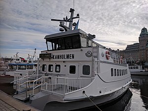 M/S Kanholmen vid Nybrokajen