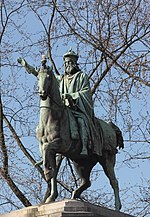 Estátua equestre de Carlos Magno, Liège