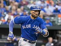 Kevin Pillar, major league baseball player from West Hills Kevin Pillar September 30, 2015.jpg