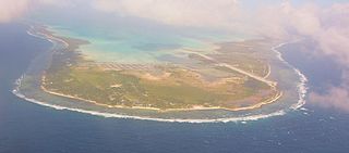 Tarawa mit dem Flughafen Bonriki 