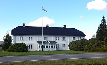 Kirkenær gård har gett orten dess namn.