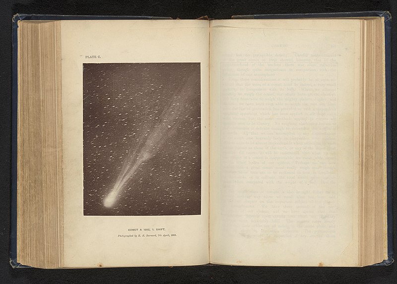 File:Komeet Comet A 1892, 1. swift (titel op object), RP-F-2001-7-283-8.jpg