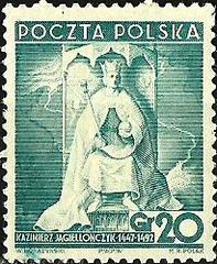 Polish stamp, 1938