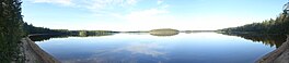 Kuhmo Lentua Kivisalmi panorama.JPG