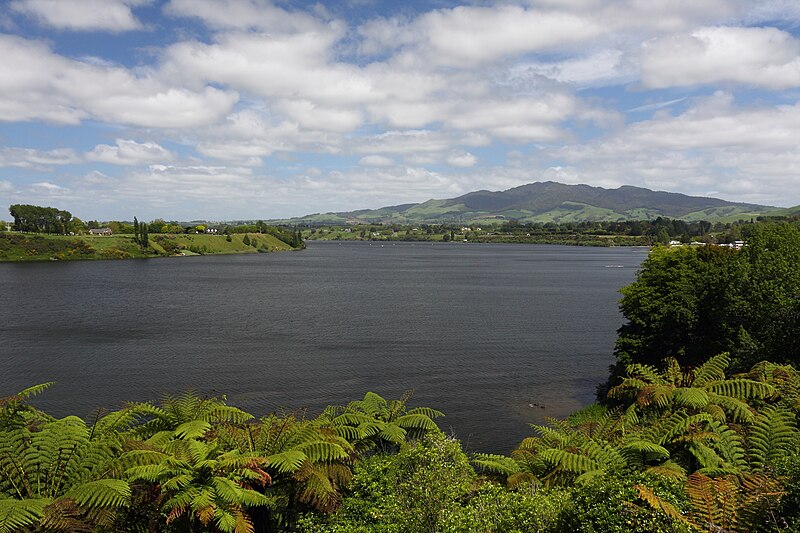 Lake Karapiro near Rotorua