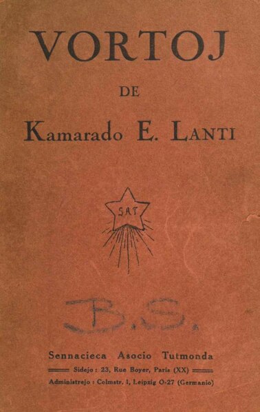 File:Lanti - Vortoj de Kamarado E. Lanti, 1931.pdf