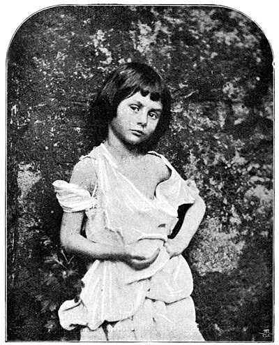 ALICE LIDDELL AS A BEGGAR-CHILD