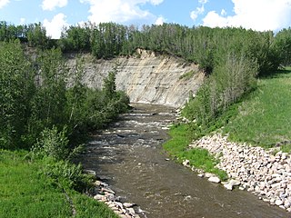 Lobstick River river in Yellowhead County, Alberta, Canada