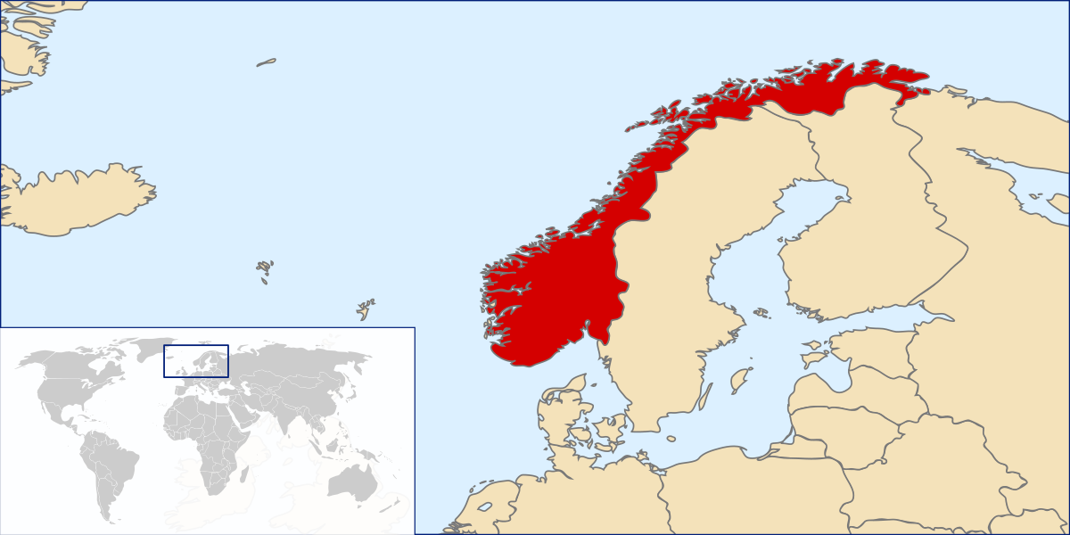 Maps Of Norway Wikimedia Commons