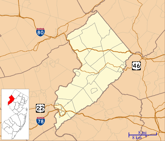 Washington station (New Jersey) is located in Warren County, New Jersey