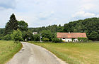 Čeština: Příjezd k Najdku, části Lodhéřova English: Road to Najdek, part of Lodhéřov, Czech Republic.