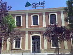 Estación de Adif de Lorca-Sutullena