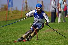 Lorenzo Gritti im Slalom der WM 2009