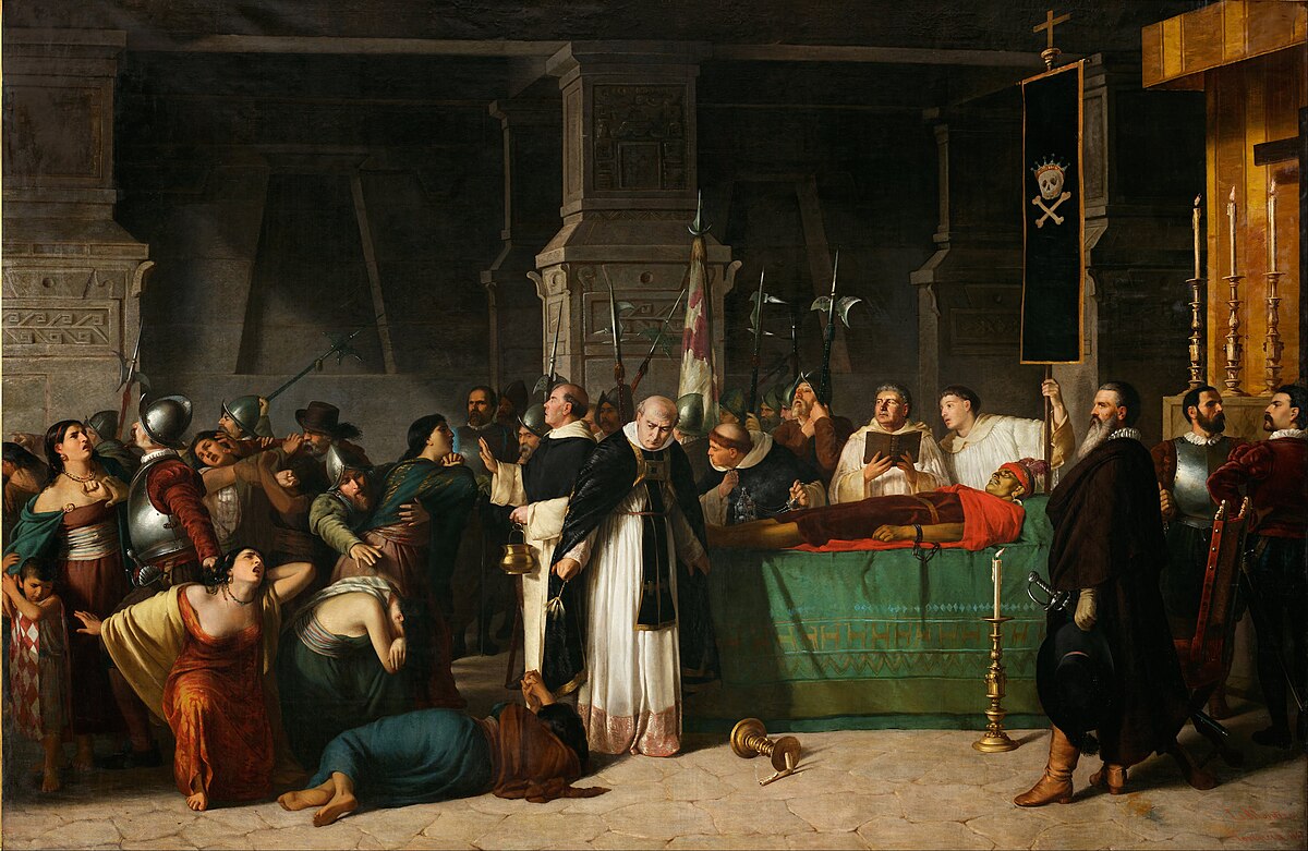 Atahualpa executed by Spaniards